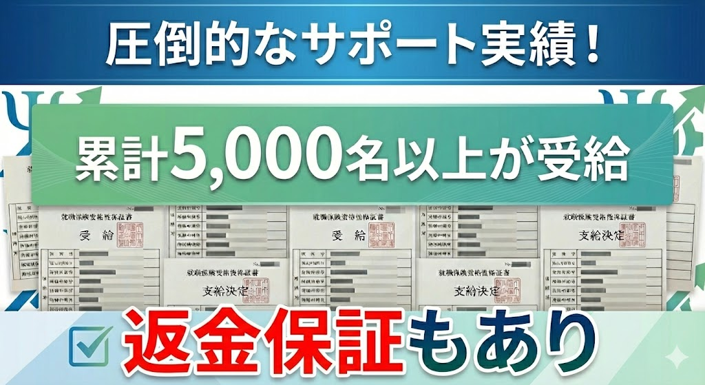 退職コンシェルジュの場合、返金保証もあり安心。