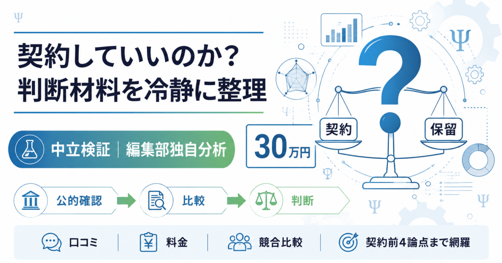 退職サポートラボの口コミ・料金・契約前論点を中立検証する記事のアイキャッチ