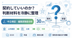 退職サポートラボの口コミ・料金・契約前論点を中立検証する記事のアイキャッチ