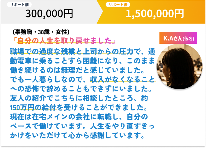 退職スマイルを利用した人の声をまとめた画像2